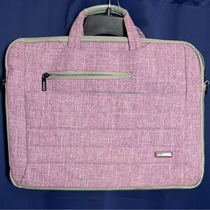 Elegant Pink Laptop Bag for Women